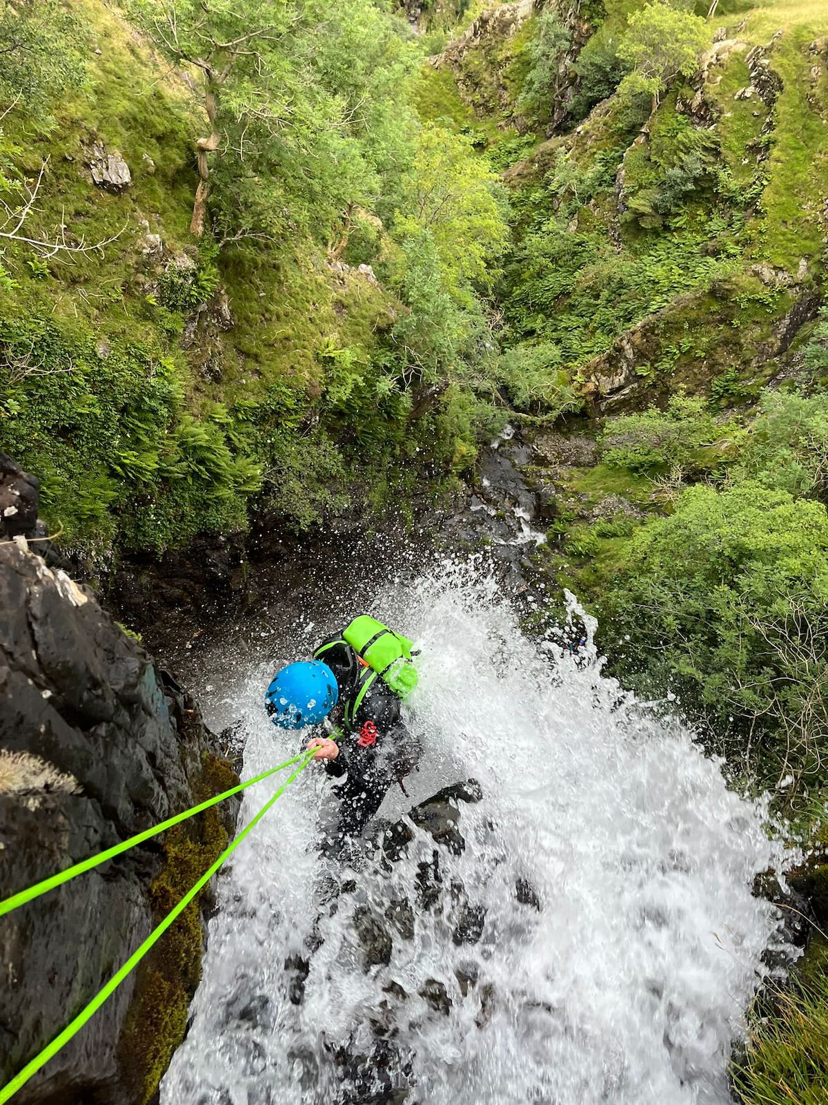 cautley spout canyoning